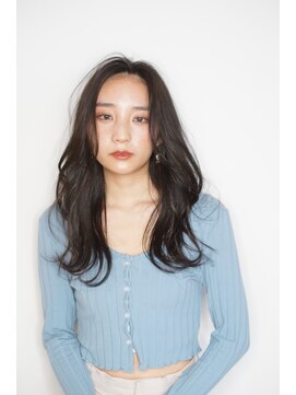 ルフュージュ バイ プロデュース 相模大野店(Refuge by Produce) 暗髪/レイヤーカット/長めバング