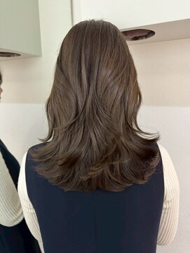 ムード(MOOD,) 暗めカラー/グランマッシュ[レイヤーカット/髪質改善/銀座]