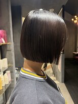 サンカリ イオンモール新居浜店(SANKARI)&nbsp;大人可愛い◎切りっぱなしタッセルボブ