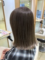 アデイ 大森店(AdAy)&nbsp;外はね　切りっぱなしボブ　ストレート