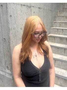 ティアム 渋谷店(Tiam shibuya) 伸ばしかけヘア/小顔ヘア/ブリーチなしカラー/髪質改善