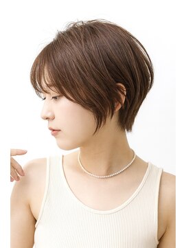 ☆お客様スタイル☆【艶カラーショート／二俣川／二俣川駅】