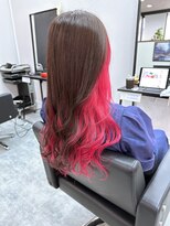 ログ(L.O.G)&nbsp;【内緒のオシャレ】カット+インナーカラー ￥16500～