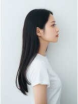 カミトトノウ&nbsp;【横顔美人】シンプル艶ストレートロング[髪質改善]
