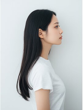 アイコニックナゴヤ(AIconic nagoya) 【横顔美人】シンプル艶ストレートロング[髪質改善]