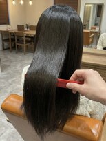 エミュー 大船店(emue) 大船ワンカラーブリーチなしダブルカラーオリーブブラウンカラー