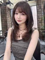 ミンクス 銀座店(MINX)&nbsp;☆イメチェンピンクベージュアンブレラカラー前髪クールショート