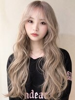 シキ(SIKI)&nbsp;ブリーチハイライト髪質改善ダブルカラーレイヤーカット