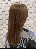 ロング×ハニーブラウン
