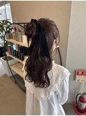 参列ヘアセット