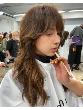 ナヌーク シブヤ(nanuk shibuya) 馴染む海外風ハイライトカラー