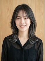 アボヘアー(Abo hair)&nbsp;くびれヘアセミウェットウェーブショコラアッシュヴェールカラー