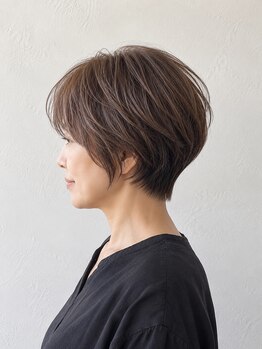 リーヴァー(ReEver)の写真/92％天然由来のオーガニックカラー【ヴィラロドラ】で艶感のある深い髪色へ。色モチUP