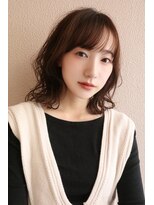 ブゾン(buZon)&nbsp;【buZon ブゾン】レイヤーパーマ×マロンブラウン