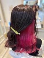 ラボヌールヘアー シェリ 久喜店(La Bonheur hair cheri)&nbsp;【cheri吉川】インナーカラー【久喜美容室】