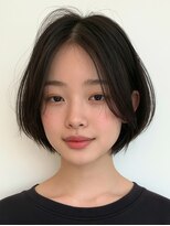 ロディーナ 大口 新子安(rodina) ハッシュカット/グレージュ/デザインカラー/大口新子安白楽鶴見
