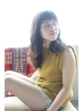 ラべリー 池袋(LOVELEY) オン眉ゆるウェーブ ゆるふわ 【池袋】