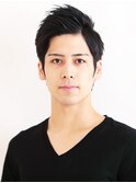 ★ビジネスにもワイルドにもいける七三スタイ