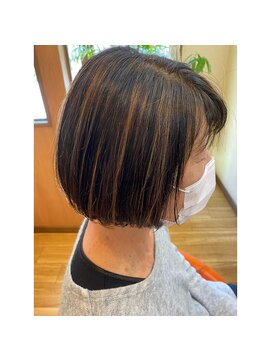 キキ 美容室(KIKI) ミニボブスタイル