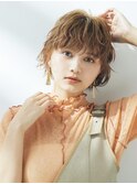  ボブ/カーキグレージュ/大人かわいい[恵比寿/恵比寿駅]
