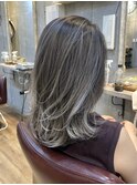 シナモングレージュ×バレイヤージュ【rili横浜】