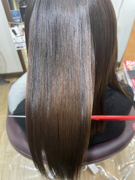 美容室 メザミー MESAMIES しっとりうる艶サラサラヘアー×髪質改善ストレート20代30代40代