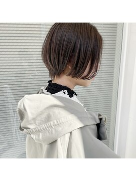 ミント(mint) ハンサムショート/ショート/大人ショート/オリーブグレージュ