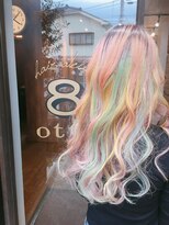 ヘアアトリエハチ(hair atelier hachi) ユニコーンカラー