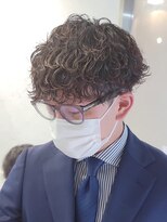 フィフス 原宿(fifth)&nbsp;波巻きスパイラルパーマツイストパーマメンズマッシュパーマ