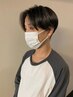 人気No,1☆ men'sデザインカット＋ヘッドスパ　¥7020