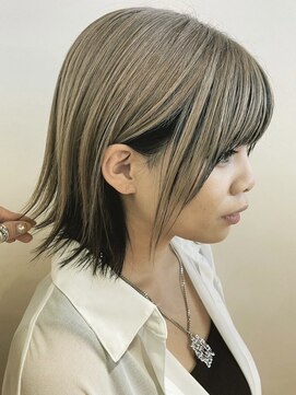 イーストハムヘッドショップ(EAST HAM head shop) ブリーチあり★ベージュ◆アンブレラカラー