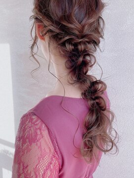 アプローズ(applause.) 【お呼ばれはこれで決まり♪】ふわもこ編みおろし