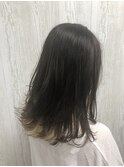 テールインナーカラー×ミルクティー