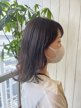 ボルデヘアー 亀有(Borde HAIR) ラベンダーブルー【Anna】ボルデ亀有美容室