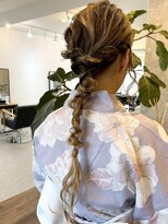 シフターズ(SIFTERS)&nbsp;ヘアセット【ハイトーンロング編みおろし】