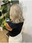 これぞ海外風ブロンドカラー!_white blond_