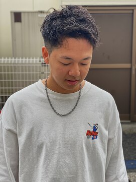 スウェル 船橋店(Swell) ハイライト/マッシュパーマ/ウルフ/アッシュブラック