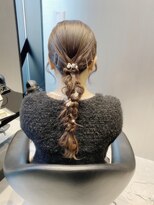 ハルキミナト ジャパン ヨコハマ(HARUKI MINATO japan YOKOHAMA)&nbsp;編み下ろしヘア/ヘアセット/ヘアアレンジ/結婚式ヘア
