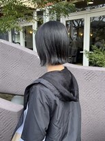 トップヘアー 玉島店(TOP HAIR)&nbsp;《TOPHAIR 玉島店/ もも》切りっぱなしボブ