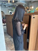 髪質改善カラー×ブルーブラック【表参道,青山,外苑前美容室】