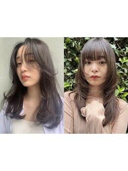 骨格、毛流れを意識した独自のドライカット技術でワンランク上の似合わせカットを