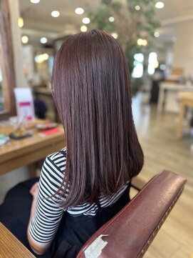 ヘア カンパニー トワ 千葉店(TOWA) ピンクベージュストレート!!!