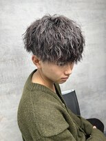 ネクスト 静岡店(NEXT)&nbsp;MEN'S HAIR/ダークアッシュ/ニュアンスパーマ/韓国マッシュ