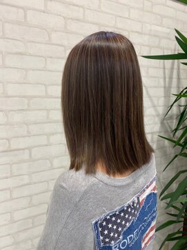 ビスイル 秋葉原店(Vis ill) 20代30代ハイライトバレイヤージュブリーチ立体感透け感