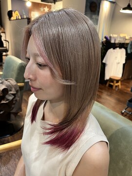 カリフ 大船(calif.) 【calif.】周りと差が出る裾カラーデザイン