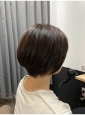 丸みショートボブ