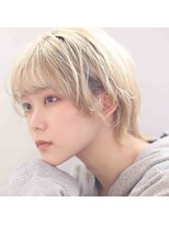 ヘアーサロン カミヤ(hair salon kamiya)&nbsp;ショート／ホワイティベージュ
