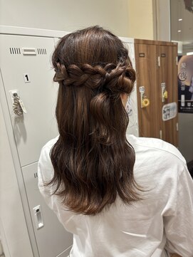 ユニックス アリオ亀有店(UNIX) お団子ハーフアップ