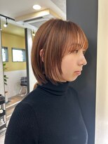 ハブ(hub) 【天神今泉】オレンジベージュ