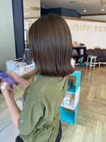 コワファースト 大分(COIFF1RST) ブリーチなしオリーブ/ヘルシーカラー